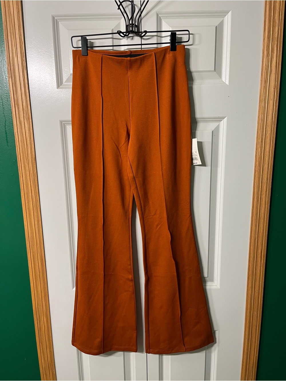 a new day Burnt Orange Boot-Cut Ponte Pants